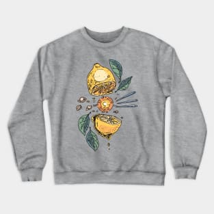 Lemon Dribble Crewneck Sweatshirt